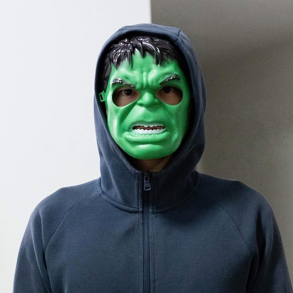 Kids Super Hero Hulk Mask for Halloween Cosplay Masquerade Party - Picture 5 of 6